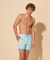 Men Swim Shorts Embroidered Ronde des Tortues - Limited Edition Thalassa front worn view