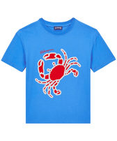 Camiseta con estampado Crabs para niño Earthenware vista frontal
