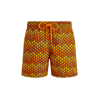 Men Swim Shorts Herringbones Turtles Vitamin front view