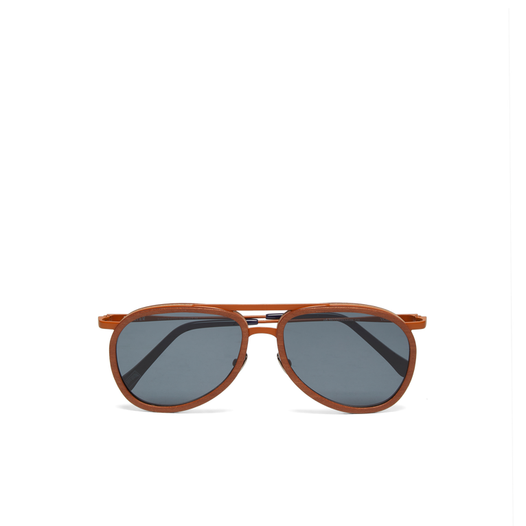Vilebrequin Wood Aviator Sunglasses Solid - Sunglasses - Vol2nuit - Brown - Size OSFA