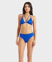Women Midi Brief Bikini Bottom Solid Marrakech front worn view