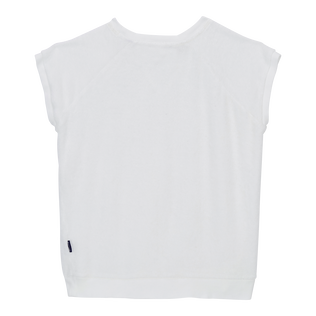 Tee shirt uni blanc fille 2025