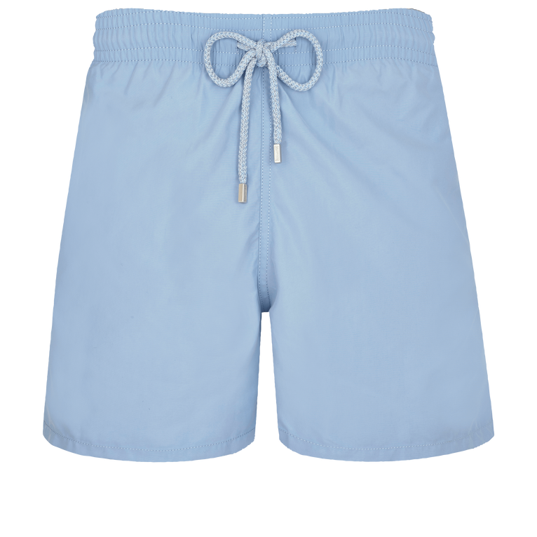 Men Swim Shorts Solid - Moorea - Blue - Size XL - Vilebrequin
