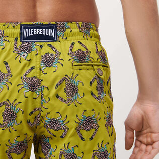 Men Swimwear Embroidered Only Crabs ! - Limited Edition Matcha details view 2