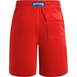 Men Terry Bermuda Shorts Solid