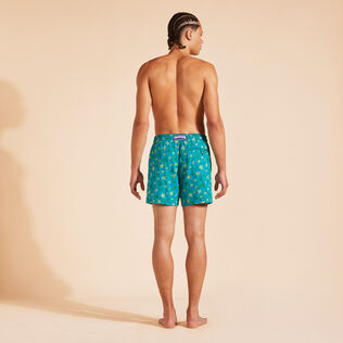 Men Swim Shorts Embroidered Ronde des Tortues - Limited Edition Ivy 背面穿戴视图