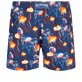 Bañador con estampado Neo Medusa para hombre Azul marino vista trasera