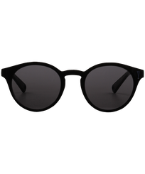 Autros Liso - Gafas de sol de color liso unisex, Negro vista frontal