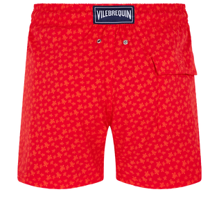 Men Stretch Swim Trunks Micro Ronde Des Tortues Peppers back view