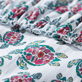 Langes Provencal Turtle Kleid für Mädchen Weiss Details Ansicht 1