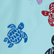 Men Swim Shorts Embroidered Ronde Des Tortues - Limited Edition Acqua 