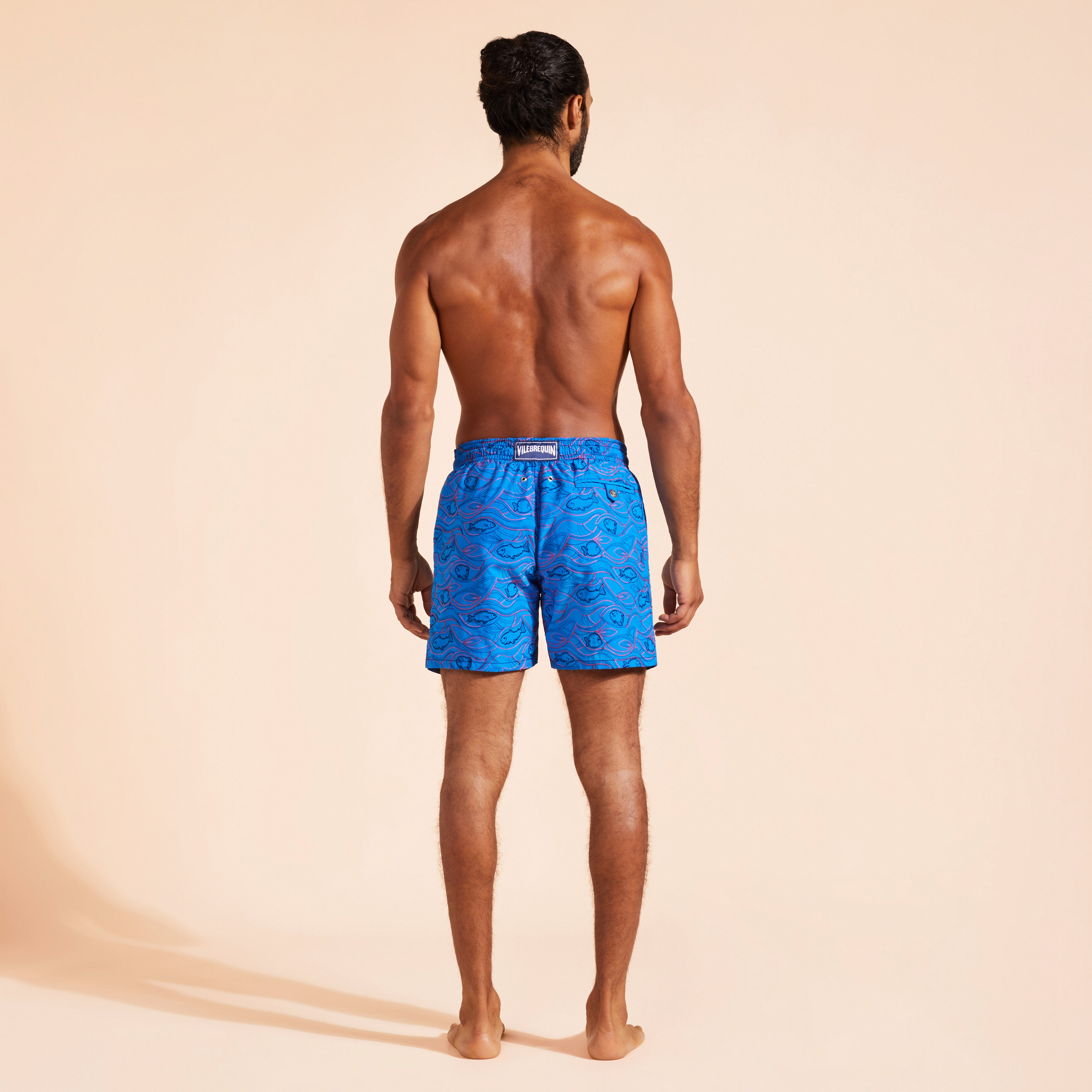 Men Swim Shorts Embroidered Aquarium- Limited Edition