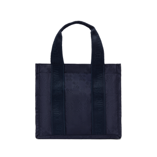 Women Mini Travel Bag Turtle Monogram Bag Navy 正面图