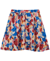 Girls Viscose Skirt Flowers in the Sky Palace front view