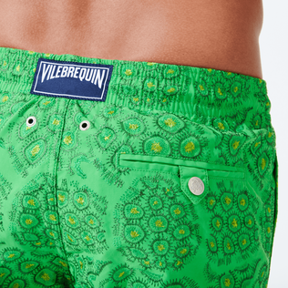 男士 2015 Inkshell 刺绣泳裤 - 限量版 Grass green 细节视图4