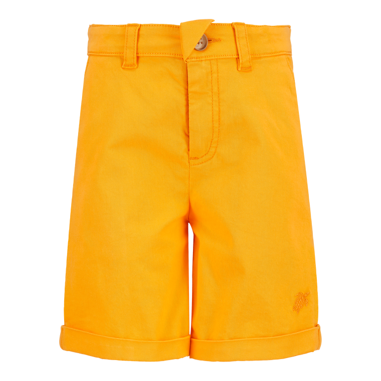 Solid Bermudashorts Für Jungen - Grity - Orange