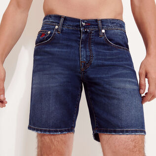 Men 5-Pockets Denim Bermuda Neo Medusa Med denim w2 details view 2