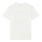 Camiseta de algodón con estampado Malibu Lifeguard para hombre Off white vista trasera