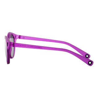 Lunette de Soleil Flottante violette unie Orchidee vue de détail 1