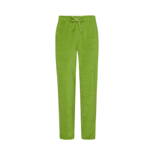 Men Terry Pants Solid Camouplage front view