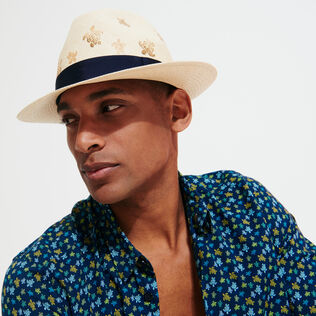 Chapeau en paille homme - Vilebrequin x Borsalino