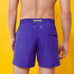 男款 Classic 神奇 - 男士 Ronde De Tortues 遇水变色泳装, Purple blue 背面穿戴视图
