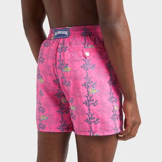 Men Swim Shorts Embroidered Seaweed - Limited Edition Bougainvillea details view 2