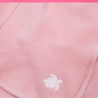 Pantalones cortos de algodón orgánico con bordado de tortuga para niña Boudoir detalles vista 4
