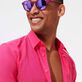 Unisex Floaty Sunglasses Solid Orchid details view 3