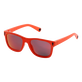 Unisex Solid Sonnenbrille Neon orange Rückansicht