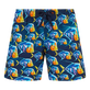 Maillot de bain stretch garçon Piranahs Bleu marine vue de face