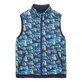 Unisex Reversible Jacket Piranhas Navy details view 4