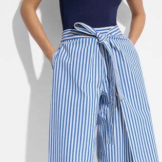 Women Organic Cotton Pants Striped - Vilebrequin x Ines de la Fressange Palace details view 2