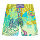 Bañador con estampado Jungle Rousseau para niño Jengibre vista trasera