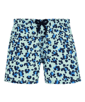 Bañador con estampado Turtles Leopard para niño Thalassa vista frontal