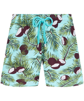 Bañador con estampado 2006 Coconuts para niño Lazuli blue vista frontal