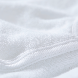 Pantalones cortos de color liso para niña Blanco detalles vista 1