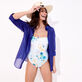 Conjunto con estampado Belle Des Champs para mujer  vista frontal