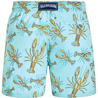 Men Swim Shorts Embroidered Lobsters - Limited Edition Thalassa 后视图