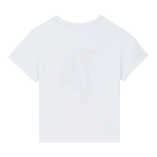 Girls Organic Cotton T shirt Flowers in the Sky Site Vilebrequin
