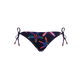 Bas de maillot de bain à nouer femme Disco Stars Bleu marine vue de face