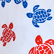 男士 Tortues Multicolores 游泳短裤 White 