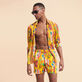 Men Stretch Swim Trunks Sunny Streets Sun details view 1