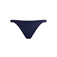 Bas de maillot de bain culotte mini femme Strass Bleu marine vue de face