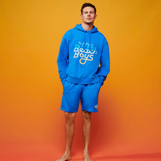 Men Bermuda Gradient Embroidered Logo - Vilebrequin x The Beach Boys Earthenware details view 2