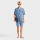 Men VBQ Starfish Light Denim Look  front view