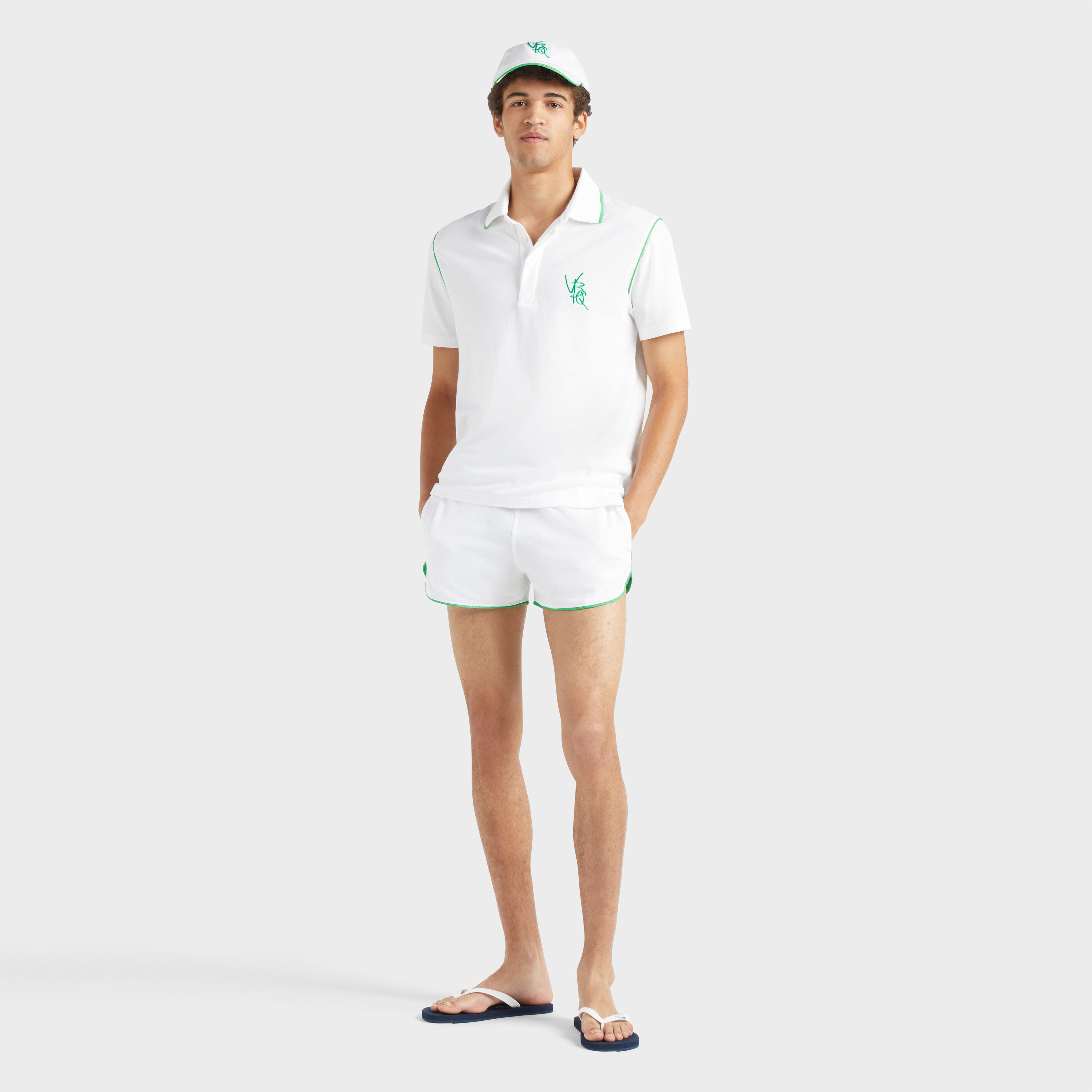 Men Organic Cotton Bermuda Shorts VBQ Line | Vilebrequin