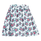 Gonna Provencal Turtle bambina Bianco vista posteriore