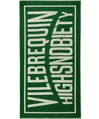 Serviette en coton organique - Vilebrequin x Highsnobiety Garden vue de face