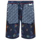 Men 5-Pockets Denim Bermuda Neo Medusa Med denim w2 back worn view
